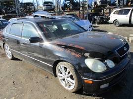 2005 LEXUS GS430 BLACK 4.3L AT Z16558